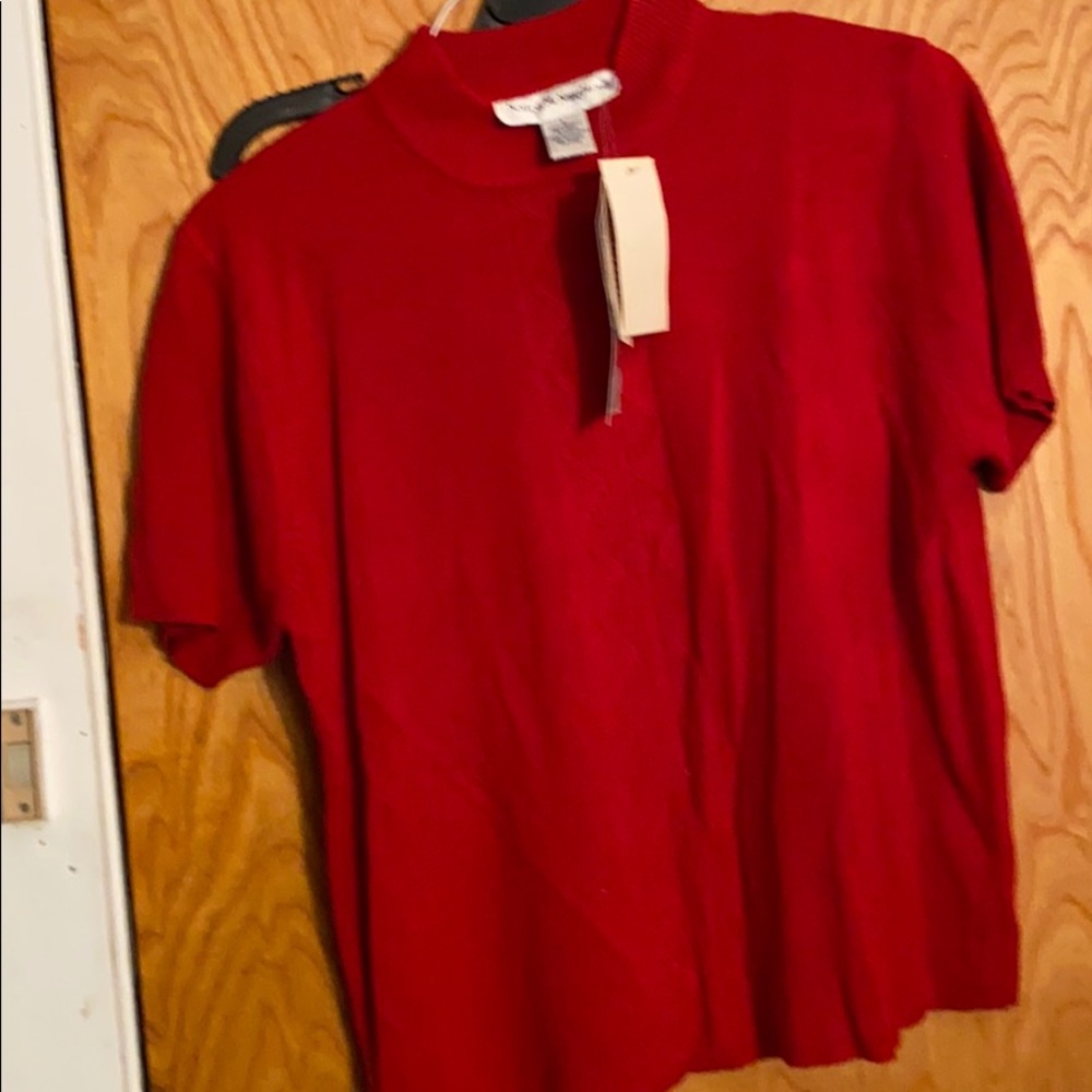 Norton McNaughton short sleeve sweater